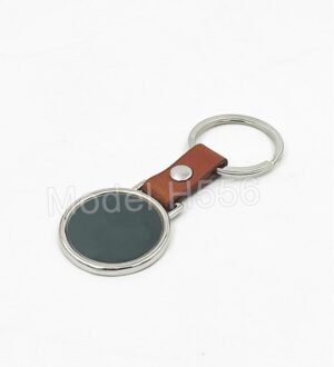 Roud Shape Metal Kechain