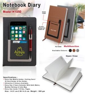 Office Notebook Diary