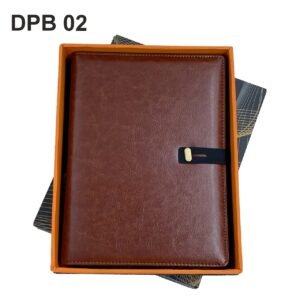 DPB 02: 8,000 mAh Powerbank Diary With Mobile Stand